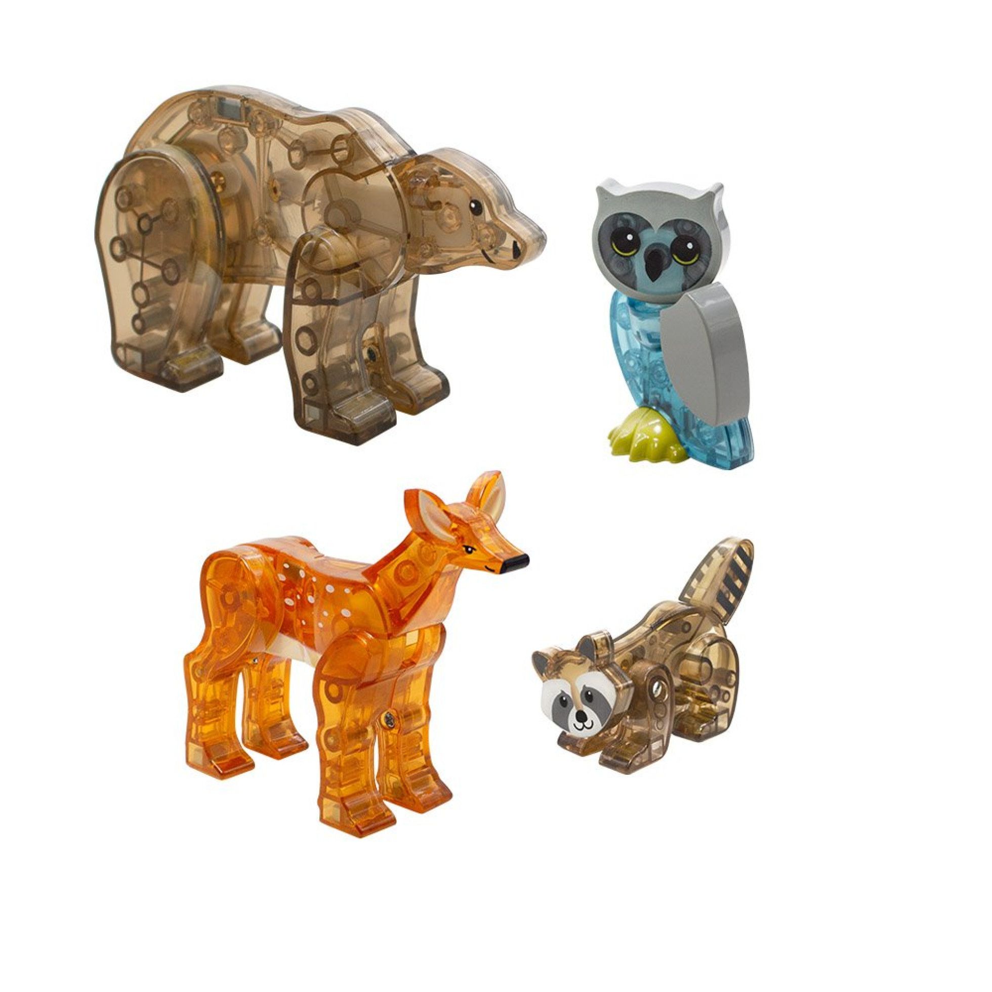 Set Magnetic Forest Animals, 25 piese - Magna-Tiles 3