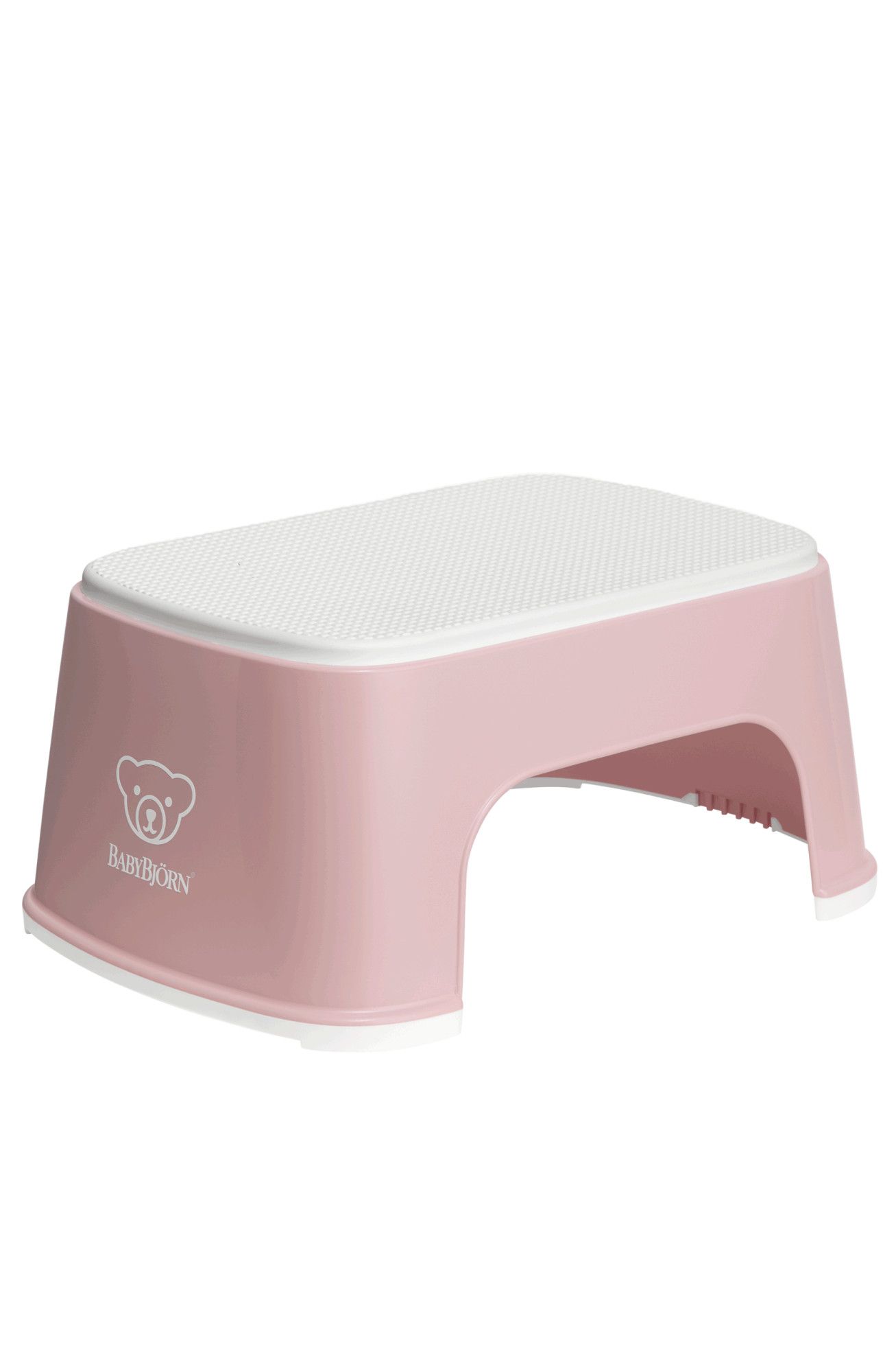 Treapta inaltator pentru baie Step Stool Powder Pink / White - BabyBjorn 1