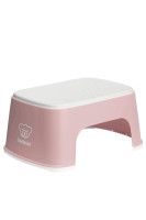 Treapta inaltator pentru baie Step Stool Powder Pink / White - BabyBjorn