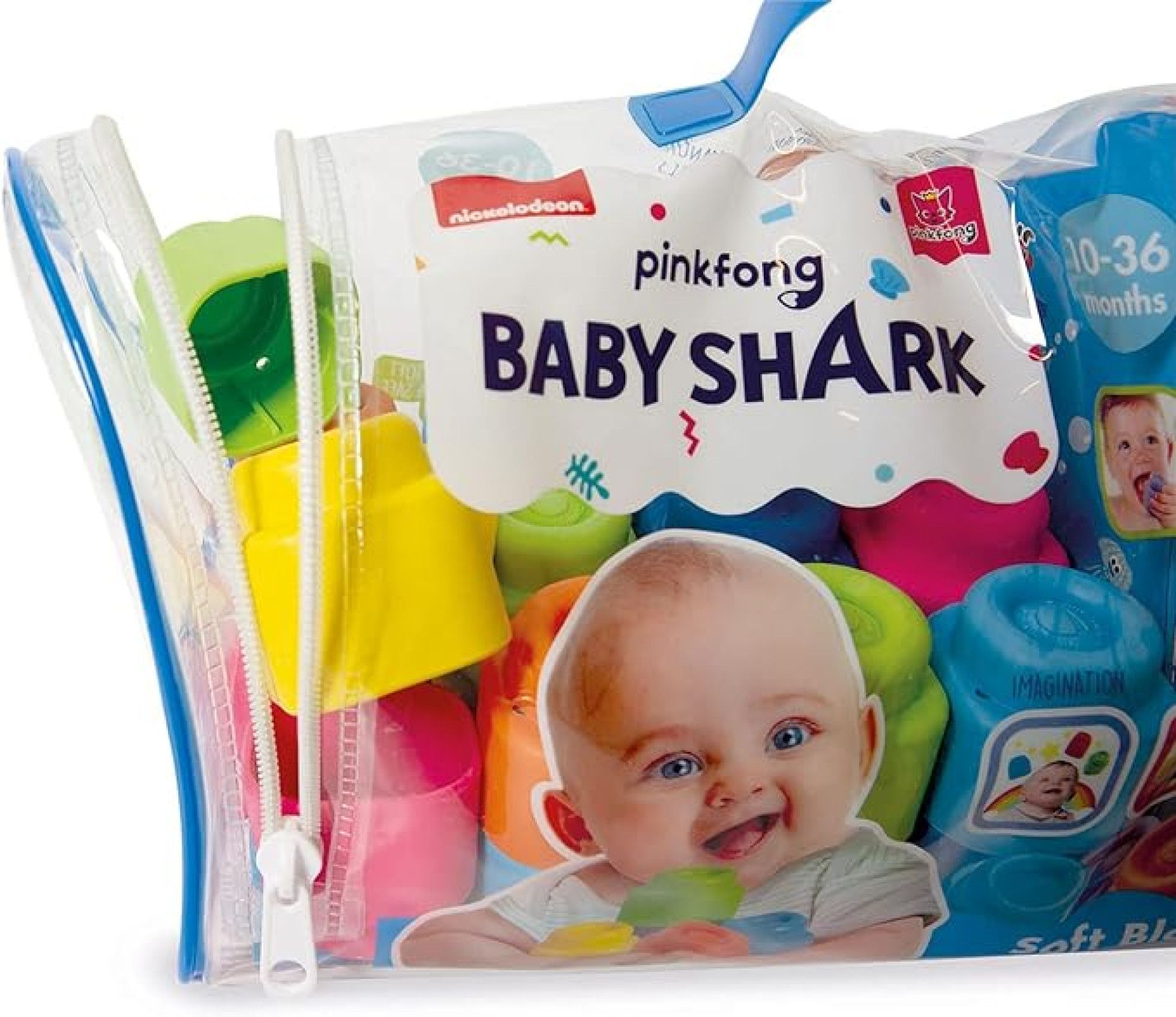 Plasa Clemmy Baby Shark cu 22 de piese - Clementoni 3