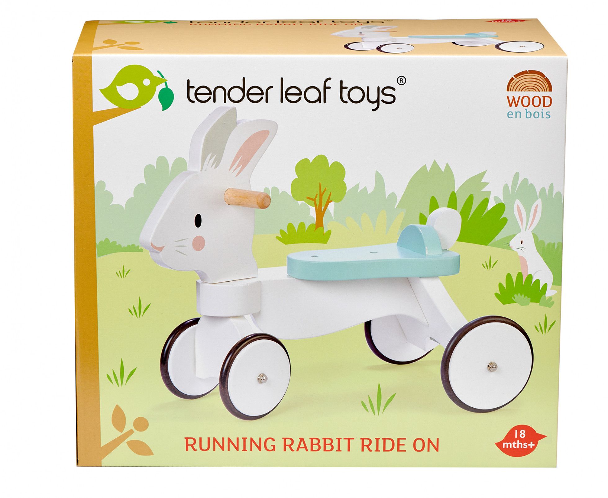 Vehicul Iepuras Ride-On Running Rabbit - Tender Leaf 9